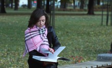 Having just met in a park these two eager college students