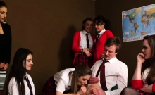 Schoolgirls in CFNM Porn Femdom