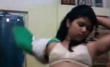 Indian Desi Teen In Glasses Squirting On Webcam