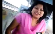 Northindia Girl Show Off Outdoor And Bust Girl Touch