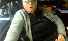 grandpa jerking off