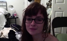 Skinny Nerd Panty Rub.