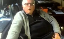 grandpa jerking off