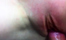 fucking my new slut on her office desk - close up