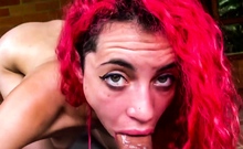 Hot Latinas Face Fuck POV Compilation