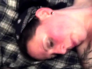 her first three way swallow and facial