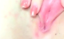 hot amateur blonde close up masturbation HD