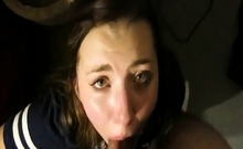 Awesome student blowjob