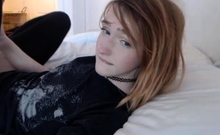Pregnant Redhead Webcam Masturbation