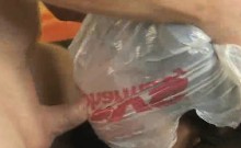 Latina With Plastic Bag Over Her Head Rough Face Fucking