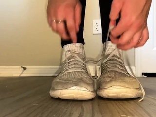 Maitresse Madelines solo foot fetish POV