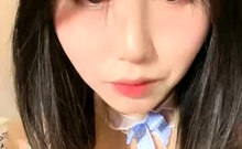 Amateur Asian Webcam Strip Masturbation
