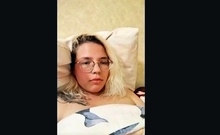 Lovely Blonde With Tight Pussy Masturbate Solo