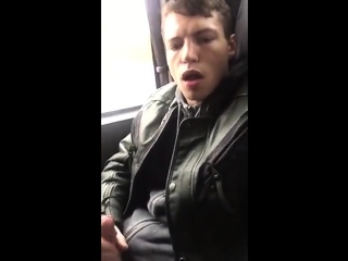 Twink Wanks on a Bus