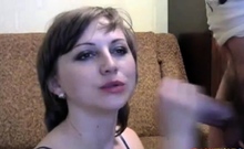 Ukrainian Girl JJ Loves Cum