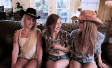 Hot blondes wild group sex