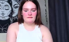 Hungry Brunette Solo Masturbation