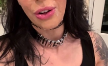 Masturbation close up Tamara big clit
