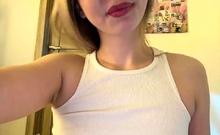 Amateur Blonde Teen Plays Solo with Toy Webcam Porn