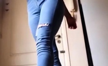 Cute brunette amateur babe sosha masturbating