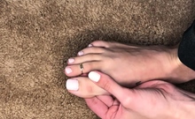 Black Amateur Explore Hot Foot Fetish