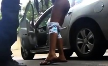 Pussy Got Dicked Outdoors