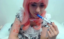 Amateur teen porsha solo action
