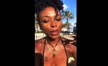 Hot Big Black Latina booty Black and Ebony