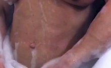 Great Big Boobs On Masturbating Redhead