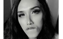 Cute curly brunette solo webcam masturbation