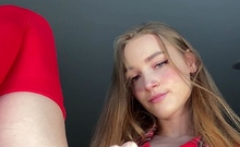 Piss fetish WAM gal solo toys