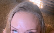 Amateur blonde teen emily austin fucked in pov