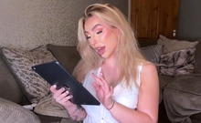 Naughty blonde dirty comment online pic