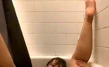 Sexy hottie Anetta Keys enjoys a solo toy masturbation