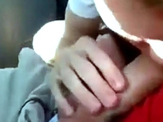 Young Blonde Gives Daddy Roadhead