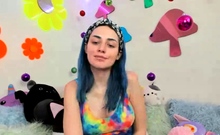 Brunette Solo Webcam Masturbation