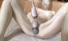 Stacked Brunette Goes Solo Toys And Masturbation