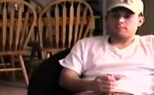 Str8 Dude Enjoys Solo Masturbating