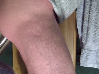 Hard Anal Workout with a Big Dildo - Gay Amateur Video
