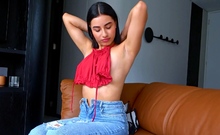 Amateur Small Tits Teen Cowgirl Like A Pro
