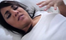 Brunette hardcored POV