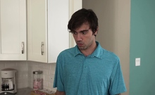 Teen stepsister teases and rides stepbro