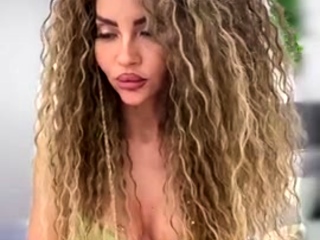 Hottest brunette solo webcam masturbation 2