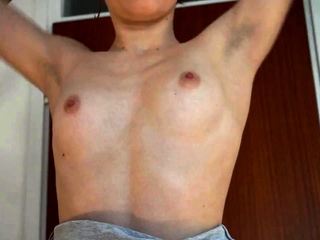 Playing with his cum POV Redhead Teen Loves BDSM