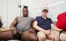 Bored Students Jerk Off Together!