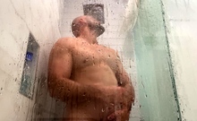 Hunk In A Gay Blowjob Orgy With A Bunch Of Cocks