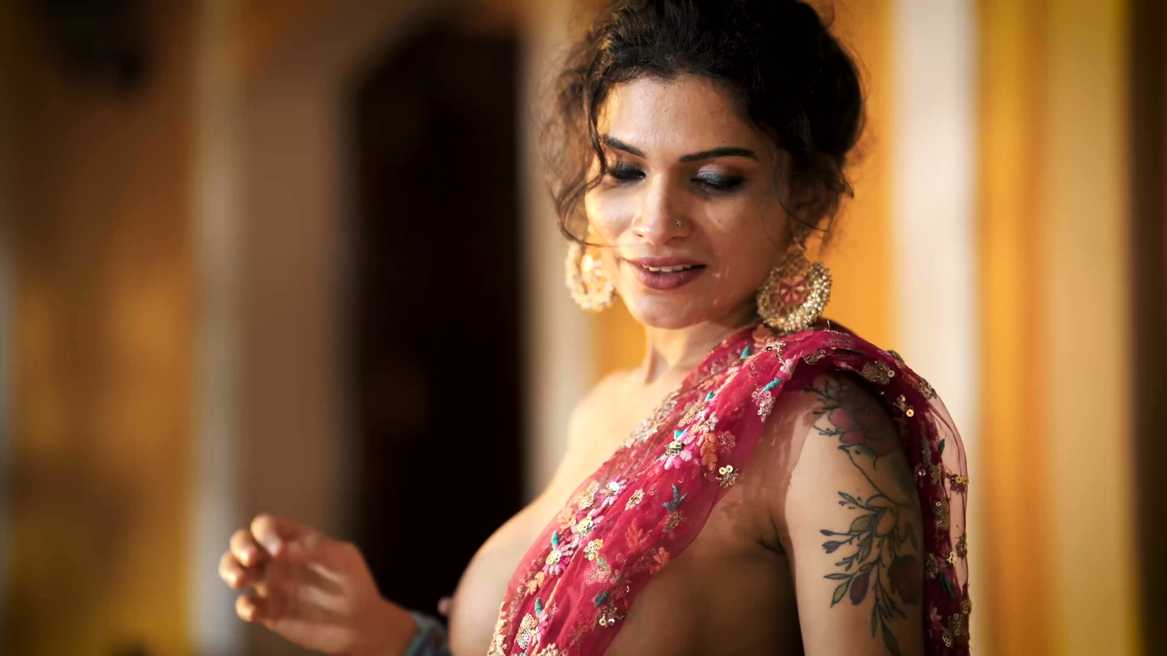 South Indian Hotwife With Her Boyfriend