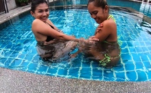 Threesome With 2 Hot Bisexual Thai Girls